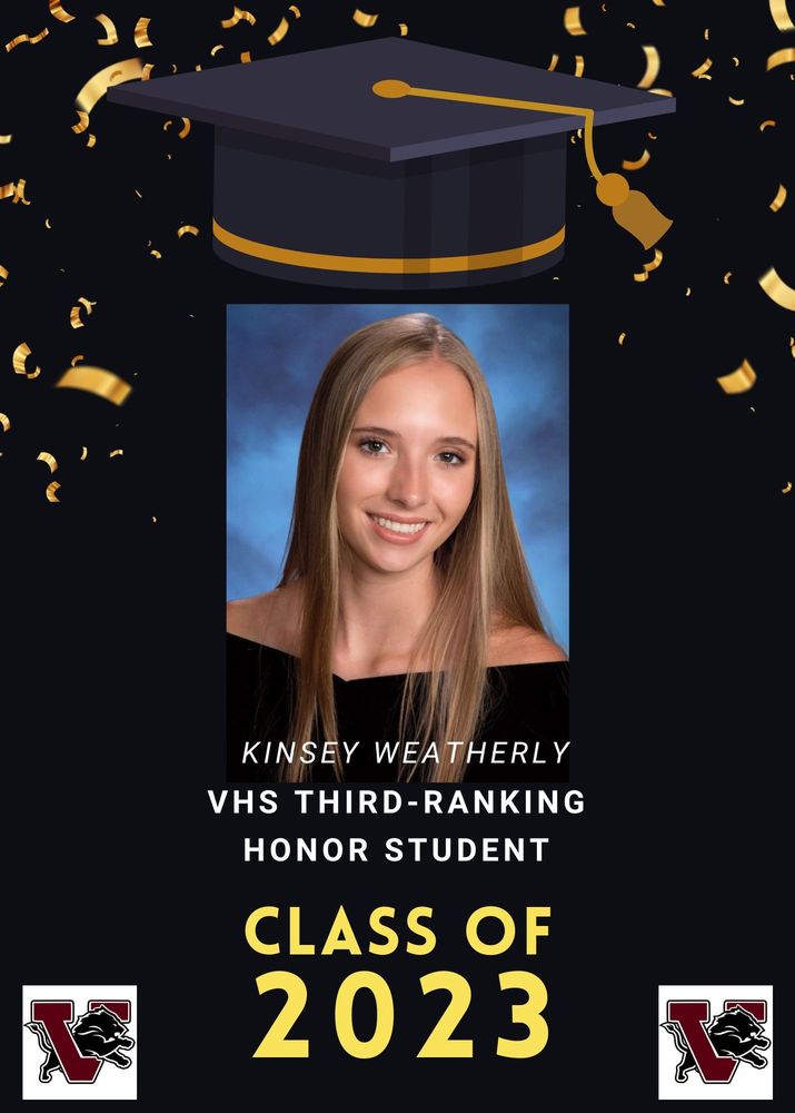 third ranking student