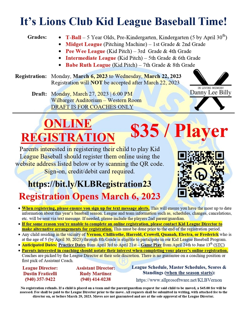 Kid League Baseball