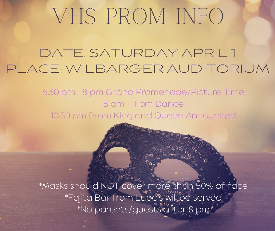 VHS Prom Info