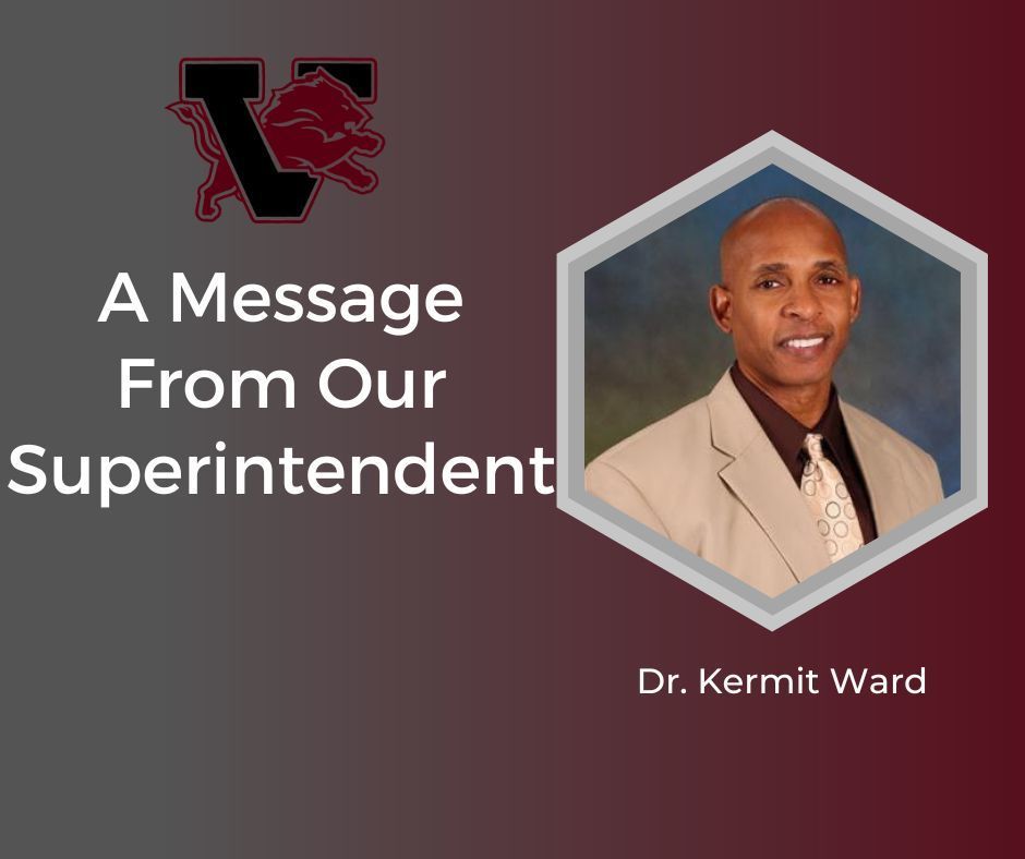 superintendent message