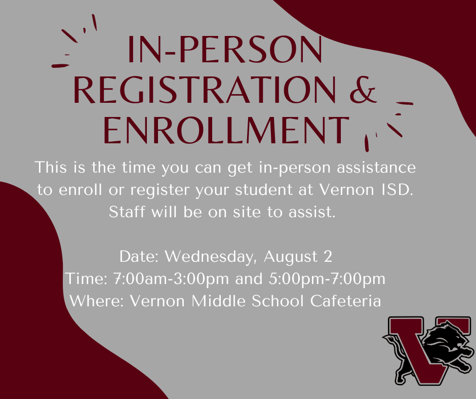 in-person registration