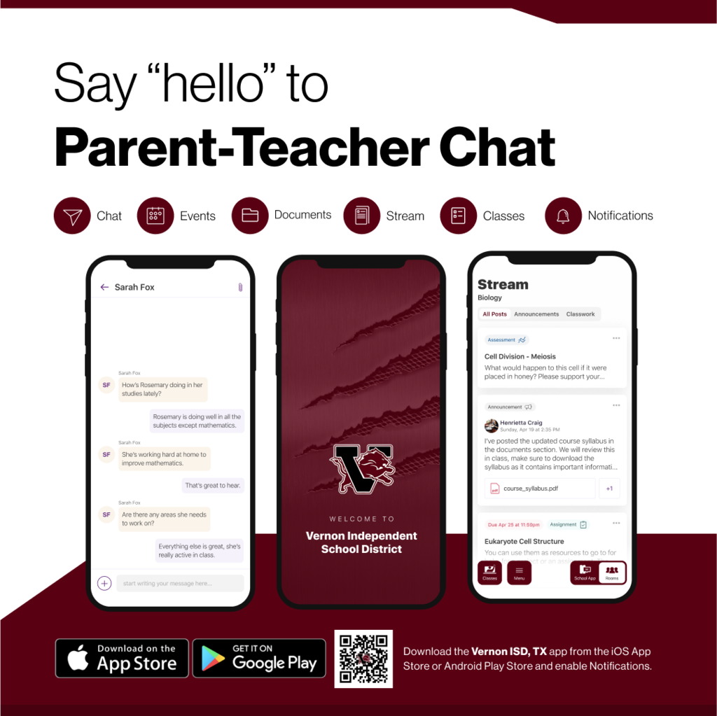 Hello to parent chat