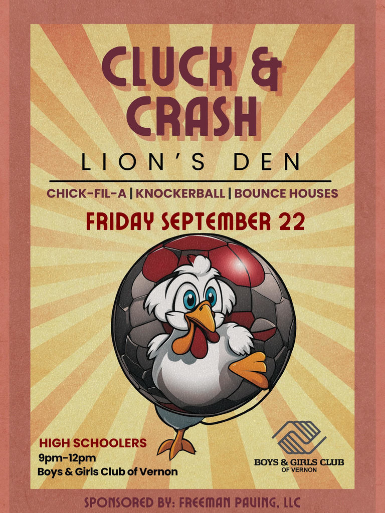 lions den flyer